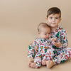 Bamboo Zip Romper | Christmas Vibes
