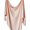 Blush Pink Bamboo Swaddle Blanket