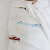 Vintage Airplanes Muslin Swaddle Blanket