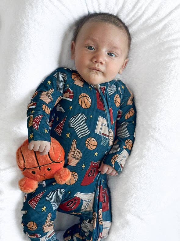 BASKETBALL | ZIP ROMPER