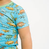 Dino Land Bamboo Shorts Set