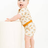 Boho Rainbow Bamboo Shorts Set