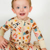 Puppy Pool Party Bamboo Romper