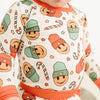 Christmas Smiley Bamboo Set