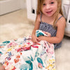 Premium Baby Blankets Toddler Blanket - Bamboo and Cotton