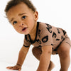 Brown Bear Bamboo Shorts Set