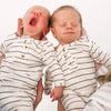 Top & Bottom Baby Outfit Black Stripes