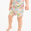 Garden Glow Bamboo Shorts Set