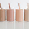 The Saturday Baby Silicone Straw Cup