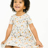 Floral Bamboo Short Sleeve Dress