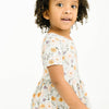 Floral Bamboo Short Sleeve Dress