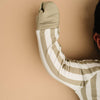 Olive Stripe Bamboo Sleeper
