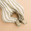 Olive Stripe Bamboo Sleeper