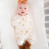 Organic Knit Booties - Caramel