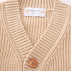Apricot Pocket Cardigan Sweater