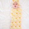 Bamboo Stretch Swaddle - Vintage Sunshine
