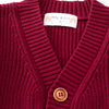 Maroon Pocket Cardigan sweater
