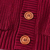Maroon Pocket Cardigan sweater