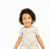 Floral Bamboo Short Sleeve Dress