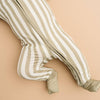 Olive Stripe Bamboo Sleeper