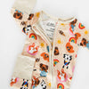 Puppy Pool Party Bamboo Romper