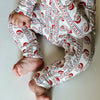 Vintage Santa Bamboo Christmas Pajamas - Zippy