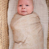 Muslin Swaddle Blanket - Smiley Faces