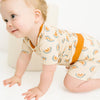 Boho Rainbow Bamboo Shorts Set