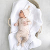 Top & Bottom Baby Outfit (Newborn - 12 M) - Sand - Beige