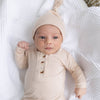 Top & Bottom Baby Outfit (Newborn - 12 M) - Sand - Beige