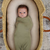 Dried Thyme Bamboo Swaddle Blanket