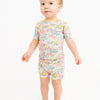 Garden Glow Bamboo Shorts Set