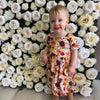 Floral Mashup Bamboo Short Sleeve Dress