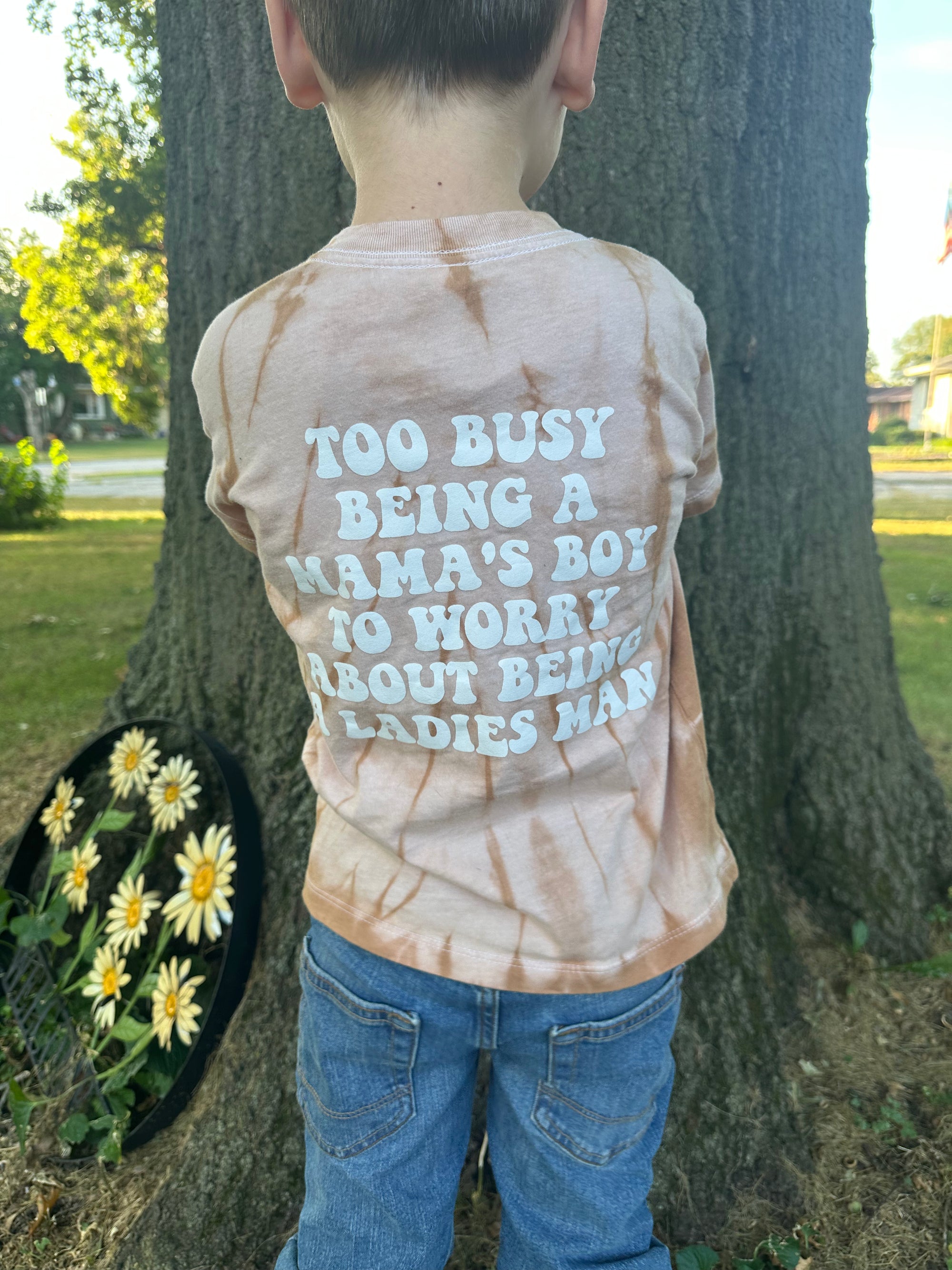 Mama's Boy Shirt, Toddler Boy T Shirt