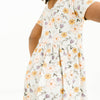 Floral Bamboo Short Sleeve Dress