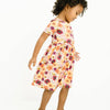 Floral Mashup Bamboo Short Sleeve Dress