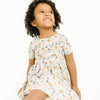 Floral Bamboo Short Sleeve Dress