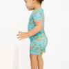 Dino Land Bamboo Shorts Set