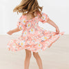 Daisy Darling Smocked Ruffle Dress
