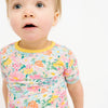 Garden Glow Bamboo Shorts Set