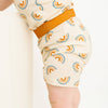 Boho Rainbow Bamboo Shorts Set