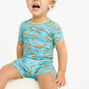 Dino Land Bamboo Shorts Set