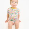 Garden Glow Bamboo Shorts Set