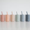 The Saturday Baby Silicone Straw Cup