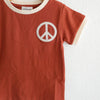 Peace, Graphic t-shirt, Orange
