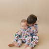 Bamboo Zip Romper | Christmas Vibes