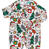 Bamboo Zip Romper | Christmas Vibes