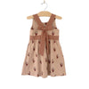 Empire V Back Dress- Lily of the Valley- Peach