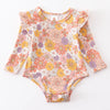 Floral Ruffle Onesie