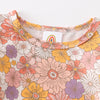 Floral Ruffle Onesie